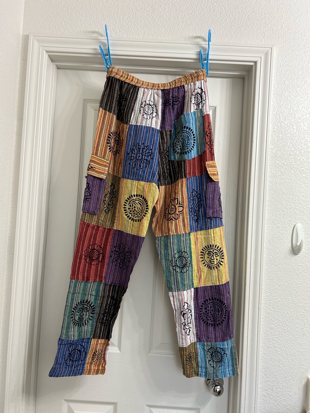 Rising International Multicolor Striped Cotton Lounge Pants
